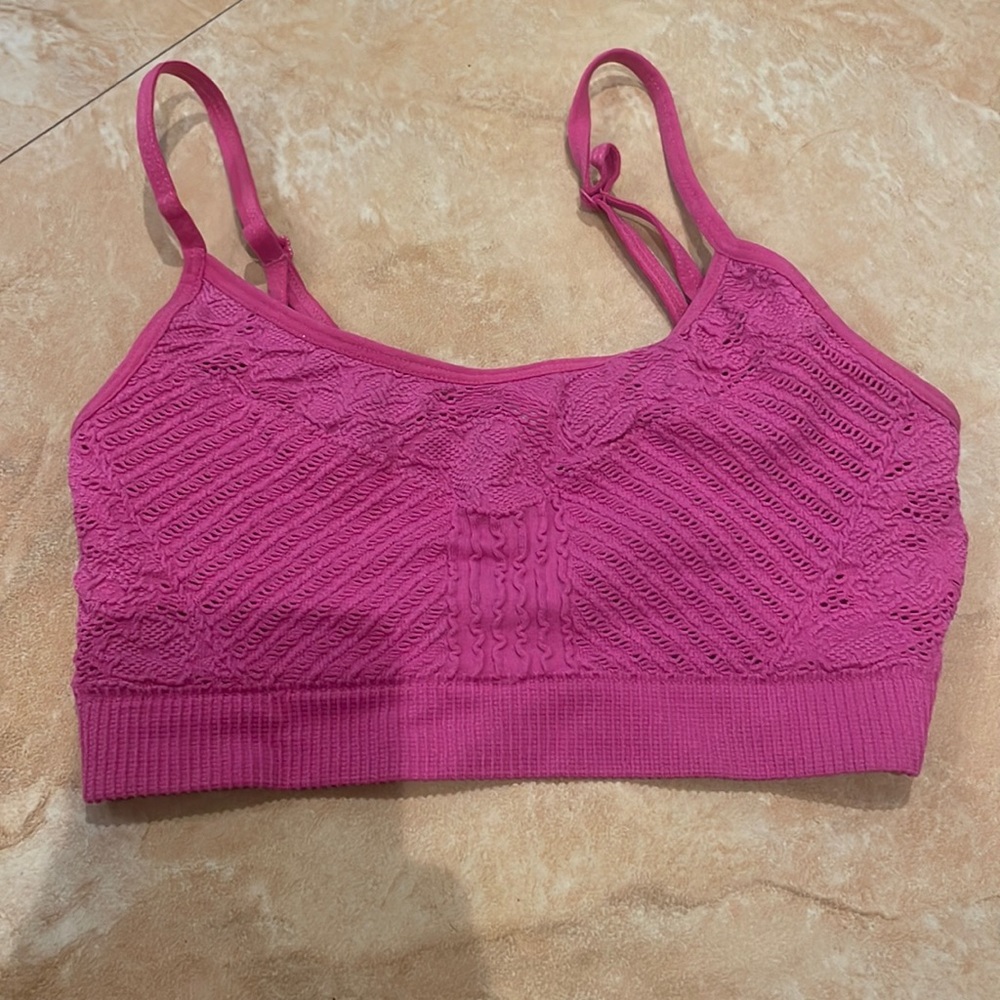 Colsie bralette from target hot pink